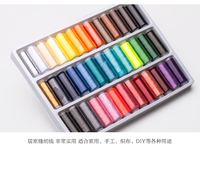 Hilo de Coser de 12 Colores, Hilo de Coser para el Hogar 402, Rollo Pequeño, Hilo de Coser Multicolor para Ropa, Hilo de Coser a Mano