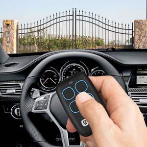 Télécommande d'ouverture de porte de garage Gloca Easy 433 MHz 4 canaux auto-apprentissante pour garage et abri - Product Image 4