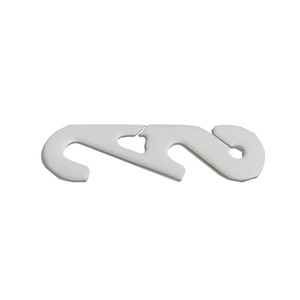 Juke Plastics Plastic PP <b>Hooks</b> <b>S</b> Shaped White Adjustable Ear Protector For Mask Cross Border Ecommerce Factory Stock - Product Image 5