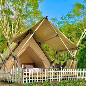Tienda de Campaña Resistente a Tormentas, Refugio Ultraligero en Forma de W, Tienda de Camuflaje <span class=keywords><strong>Nomad</strong></span> Pro para Campamento al Aire Libre, Bosque, Montaña, Tundra - Product Image 3