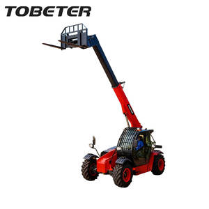 Tobeter 텔레스코픽 휠 로더 3 톤 텔레핸들러 게 조향 가금류 농장을위한 민첩 - Product Image 5
