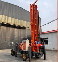 Foreuse rotative diesel unique UYT260 200m avec moteur 65KW pour puits d'eau, pompe de forage percussif DTH, profondeur max. 800m pour usage agricole