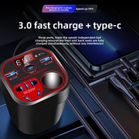 Araba Kamyon 12V/24V 220V Araç İnvertörü Dönüştürücü Soket Tipi Şarj Cihazı Çakmak Güç Modeli Mini