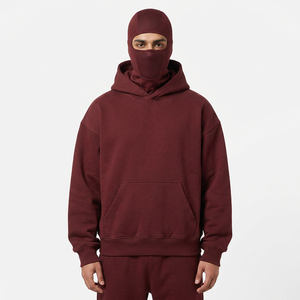 Sweat à capuche polaire pour homme en mélange polyester/coton, avec fermeture éclair sur le devant, col rond, coupe classique, séchage rapide, respirant, hiver, personnalisable - Product Image 1
