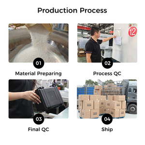 Maletín de Transporte de Plástico Rígido Impermeable IP67 de Material ABS Premium, Caja para <span class=keywords><strong>Herramientas</strong></span>, Protección de Equipos en Transporte - Product Image 6