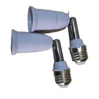 Adaptateur de douille de lampe LED réglable E27 vers E27, convertisseur de douille de lampe, séparateur de douille rotatif, rallonge de support de lampe pour intérieur