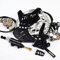 Support de frein à double étrier Surron Ultra Light Bee LBX Talaria Sting 240 mm pour rotor arrière, frein à pied CNC, moto électrique tout-terrain haute performance