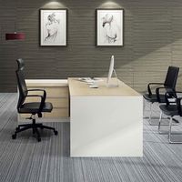 Table de bureau portable Wosport pour l'extérieur, bureau et chaise modernes en bois, partenaire à Dubaï