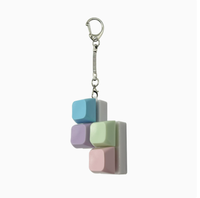 Jouet sensoriel anti-stress ultra-doux en silicone en forme de mini cube de tofu, portable pour adultes, fabriqué à Qingdao