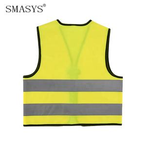 Gilet di Sicurezza Riflettente Classico SMASYS per <span class=keywords><strong>Bambini</strong></span>, Alta Visibilità <span class=keywords><strong>con</strong></span> Cerniera per Attività all'Aperto - Product Image 2