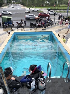 Piscina en Contenedor de 40 pies con Sistema de Olas, Apariencia Única y Forma Novedosa - Product Image 3