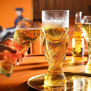 Vaso Creativo de Gran Capacidad para Cerveza Artesanal, de Vidrio de Borosilicato, Personalizado, Estilo Hércules, Diseño Moderno, Vaso de Fútbol - Product Image 3