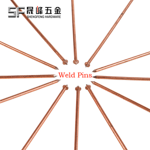 <span class=keywords><strong>Goujon</strong></span> <span class=keywords><strong>de</strong></span> soudure en acier doux plaqué cuivre pour isolation marine, pour <span class=keywords><strong>fixation</strong></span> <span class=keywords><strong>de</strong></span> navires, à souder par décharge capacitif, ISO13918 - Product Image 3