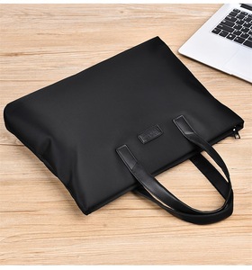 Bolso <span class=keywords><strong>de</strong></span> Mano <span class=keywords><strong>de</strong></span> Moda Coreana para Hombre, <span class=keywords><strong>de</strong></span> 15.6 Pulgadas, <span class=keywords><strong>con</strong></span> Forro <span class=keywords><strong>de</strong></span> Nailon Suave, para Viajes <span class=keywords><strong>de</strong></span> Negocios, Ocio, Trabajo o como Maletín - Product Image 5