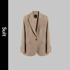 ชุดสูทผู้หญิงแบบสามชิ้นสำหรับฤดูใบไม้ร่วง ผ้ากำมะหยี่โพลีเอสเตอร์คุณภาพสูง ป้องกันรอยยับ ทรงปกติ เสื้อโค้ทและเสื้อกั๊ก - Product Image 6