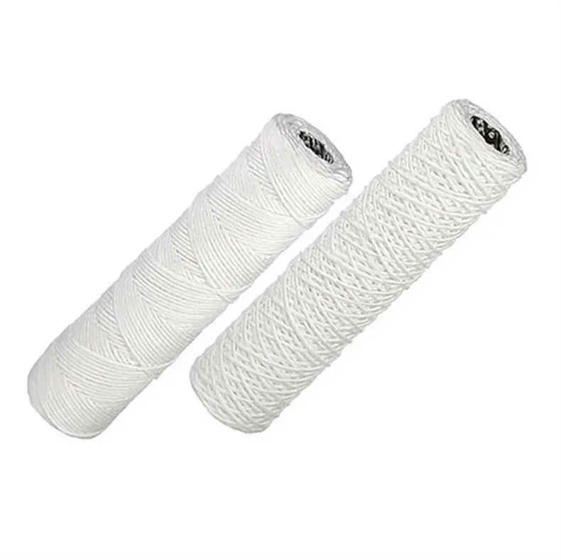 PP String Wound Replacement Filter Cartridge 1-50 microns PP Cotton Filter Sediment Filter