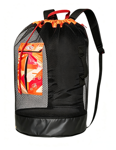 Custom Mesh <b>Drawstring</b> <b>Backpack</b> Large Capacity Diving Bag Waterproof PVC Bottom Dry Pocket Outdoor Beach Swimming <b>Backpack</b> - Product Image 3
