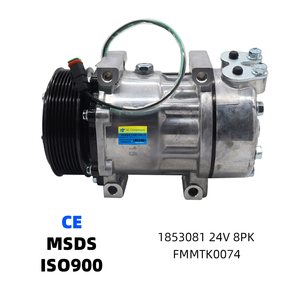 Compresor de Aire Acondicionado para Automóvil 1853081, 1888033, Compresor de AC para Camiones SCANIA EURO5 DIÉSEL - Product Image 1