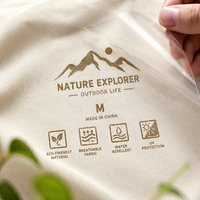 Étiquette thermocollante en silicone caoutchouc 3D personnalisée haute densité pour transfert de logo, impression par transfert à chaud pour T-shirt, vêtements pour enfants, sweat à capuche