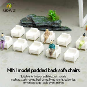 Ensemble <span class=keywords><strong>de</strong></span> canapé et chaise miniatures à l'échelle 1:100, meubles pour maison <span class=keywords><strong>de</strong></span> poupée, pour scène <span class=keywords><strong>de</strong></span> table <span class=keywords><strong>de</strong></span> sable, micro-paysage <span class=keywords><strong>de</strong></span> maison <span class=keywords><strong>de</strong></span> poupée et décoration <span class=keywords><strong>de</strong></span> <span class=keywords><strong>cabane</strong></span> DIY - Product Image 4