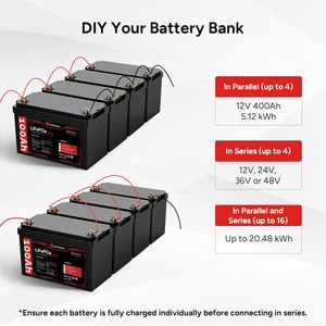 <strong>DR</strong>.PREPARE DBT12100LFP-S48 12V 100Ah LiFePO4 Solid State Battery 31 <strong>Cells</strong> BMS 1280Wh Deep Cycle Energy Storage Solar Pack 22 Lbs - Product Image 4