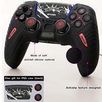 Fundas Protectoras de Silicona Jemdo para PS5, Cubierta de Silicona para Mando de PS5, Agarre Antideslizante y Antitranspirante, Accesorios de Juego