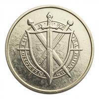 Pièces de défi vierges gravées au laser, pièces de monnaie factices, 40mm 50mm, double face (tête et queue), pièce souvenir