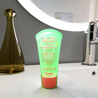 Tube acrylique creux transparent en plastique fabriqué à Guangzhou pour une utilisation cosmétique modèle LX18 LIXIN/marque OEM