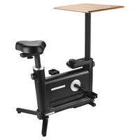 Vélo d'exercice de bureau à résistance magnétique avec 8 niveaux de tension