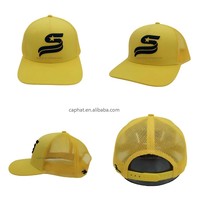 Gorras de malla de camionero de alta calidad en blanco personalizado camiseta personalizada parche tejido Polo Richardson 112 gorras y camisetas de camionero