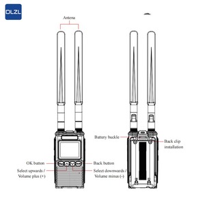 Tragbares Drohnen-Erkennungssystem mit 3-5 km Reichweite, Vollband 0-8 GHz Detektor, Akustischem Alarm, 5000-mAh-Akku und 1,5-Zoll-Schutz - Product Image 3