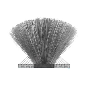 Teumsae Weatherstrip Water-proof Silicone Weather Strip <b>Window</b> Door Gap Sealing Brush Mohair Anti Insect - Product Image 1