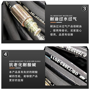 Large-Diameter Steel Wire Braided <b>Rubber</b> <b>Hoses</b> High-Pressure Water and Mining Flange <b>Hoses</b> Available for Immediate Delivery - Product Image 5