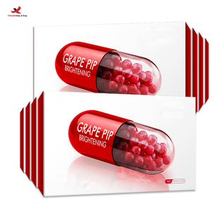 5 masques faciaux hydratants et blanchissants à la graine de raisin haute concentration pour soins quotidiens, en vrac, commande mixte GZ RTS - Product Image 2