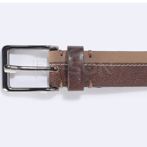 Cinturones de piel de vaca Unisex más vendidos, estilo Polo, logotipo personalizado, moda de lujo para Jeans, uso directo, acero colorido de Pakistán - Product Image 3