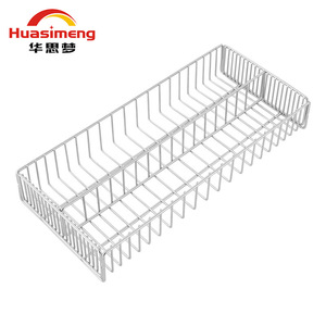 Huasimeng - Escurridor de Palillos Cuadrado de Acero Inoxidable, Tipo Rejilla, Tamaño Pequeño, Secado Rápido, Multiusos, para Utensilios de Cocina - Product Image 2