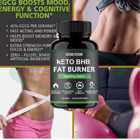 Ausreson OEM Acv Keto Diet Fat burner Slim Plus Pills Probiotic Strong Fast Detox Effective Acv Keto Herbal Slimming Capsules