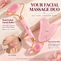 Ensemble de soins de beauté et spa 11 pièces avec masques pour les yeux, rouleau de jade, grattoir Gua Sha, brosse nettoyante, bandeau et trousse à cosmétiques