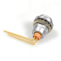 Conector Circular Push-Pull Macho y Hembra OURCONN EGG EEG ECG de 2, 3, 4, 5, 6, 7, 8, 9, 10, 12, 14, 16, 18, 19, 20, 22, 24, 26 y 30 Pines