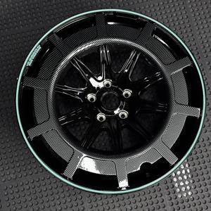 Rines de Aleación Híbrida Forjados con Anillo de Carbono de Alto Rendimiento y Lujo Extremo, Compatibles con Taycan, Rimac, Lucid, GTR, SF90, EQS - Product Image 5