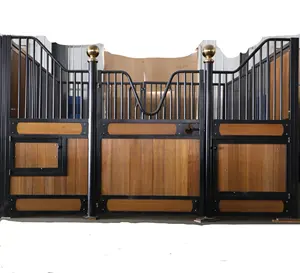 Equine Equipment HDG Horse Products Horse Stall Panel With Steel Frame