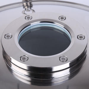 Couvre-flange de visiographe à ouverture rapide en acier inoxydable de qualité sanitaire pour réservoirs sous pression, fabriqué directement par le fabricant - Product Image 2