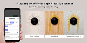 Vente en gros, aspirateur robot intelligent à forte puissance d'aspiration, appareil sec et humide pour garage domestique, batterie de balayage et de nettoyage - Product Image 5