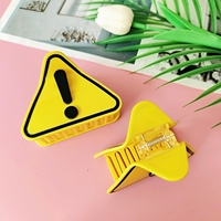 ANKO Pince à cheveux créative 3D personnalisée en forme de triangle, accessoires pour cheveux pour femmes et filles