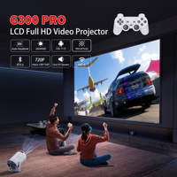 Projecteur intelligent Android portable 4K performant et fiable, compatible avec les appareils mobiles, pour le bureau, la vidéo en ligne, les jeux en ligne et la connexion sans fil