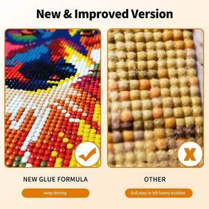 OSBORN Applicateur Adhésif Transparent Écologique pour Peinture Diamant 5D – Colle Scellant à Tenue Permanente et Effet Brillant – Conserveur - Product Image 2