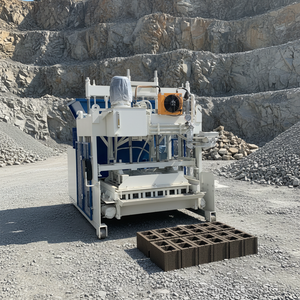 Machine à blocs de béton mobile grande capacité WT12-15, machine automatique de fabrication de briques creuses en ciment à haute capacité - Product Image 5