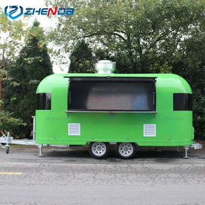 Street Food Truck Mobile Kitchen <b>Trailer</b> Fast Food Cart Food Vehicle - Product Image 6