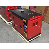 Générateur diesel silencieux Super Diesel 5/8/10/15/18/20 KW Kva 50/60HZ, démarreur électrique, monophasé/triphasé, générateurs électriques portables