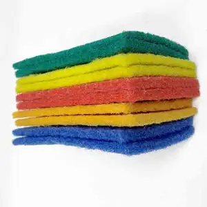 Economische keuken schoonmaken sponzen, microfiber cleaning wipes 6 stuks set